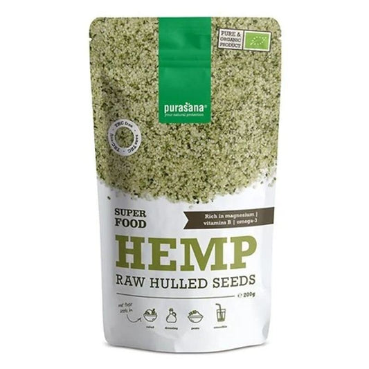 PurasanaHulled Hemp Raw SeedsNutritionDojo Nutrition