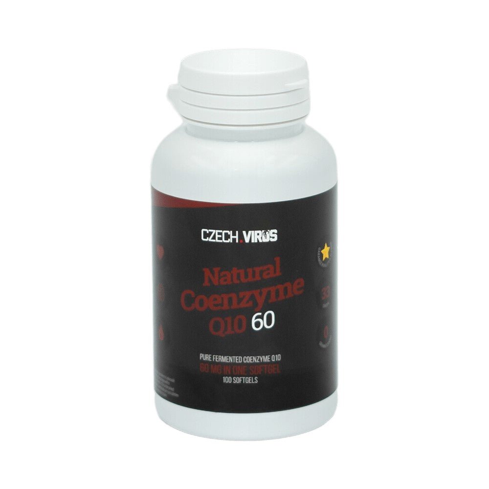 Czech VirusNatural Coenzyme Q10 60VitaminsDojo Nutrition