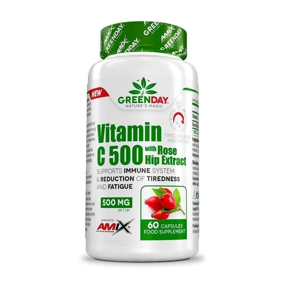AMIX VITAMIN C 500 S EXTRAKTEM Z ŠÍPKŮ - Dojo NutritionAmix