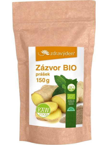 Zdravý denZázvor BIO prášekVitaminsDojo Nutrition